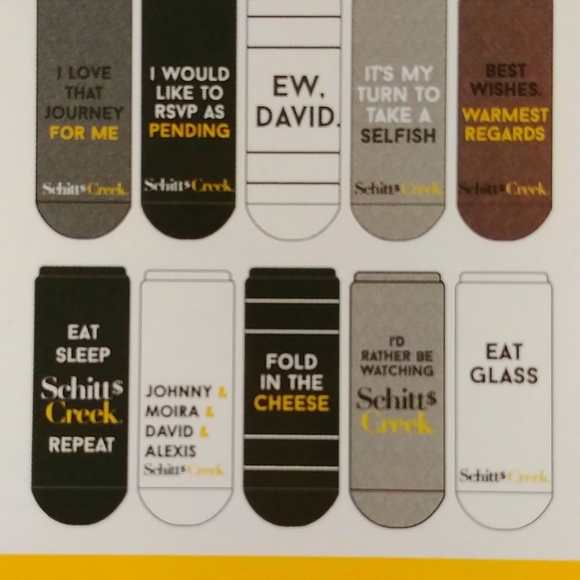 NWT Schitt$ Creek 10 Pack Low Cut Socks - Picture 3 of 5